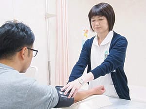 血圧・体重の測定